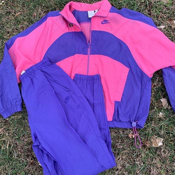 Nike Tops - Vintage 90s Nike track suit set